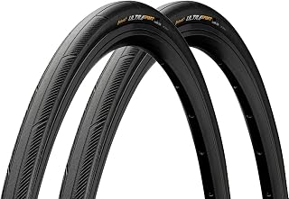 Continental Ultra Sport 3 Black/Black 700x28C FB Road Clincher Tire Set of 2