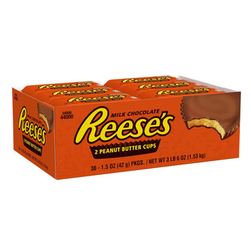 Peanut Butter Cups (1.5 Ounce by Reese's – 54 Ounce (Pack of 1), Pack of 36