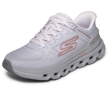 Women's Go Run Glide-Step Arch Fit Trainers by Skechers – Grey, Model 129800-GRY