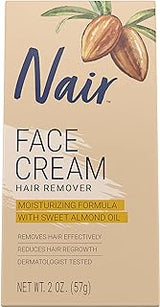 Nair Moisturizing Face Cream Hair Remover 2 oz (Pack of 12)