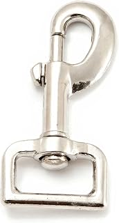Forney 61269 Square Eye Snap Hook, 1-Inch-by-3-1/8-Inch Overall Length