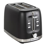 Toaster 2-Slice Extra-Wide and Deep Slots with 3 Functions and 7 Shade Settings Manual Toast Lift Lever Auto Shut-Off and Removable Crumb Tray by West Bend – Model TTWB2SBK13