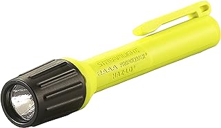 Streamlight 66500 ProPolymer 2AAA HAZ-LO 60-Lumen Flashlight, Yellow