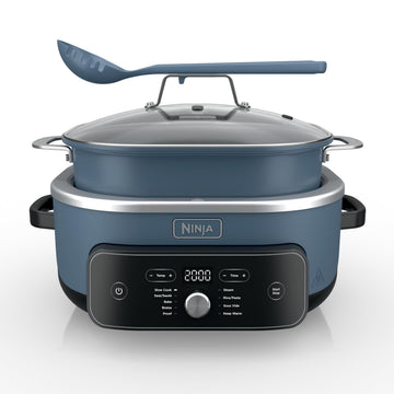 Ninja PossibleCooker Pro Plus Multicooker, 8.5 Quart, Blue Macaron