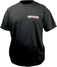 Allstar Performance ALL99902M Black Medium T-Shirt with Logo Front and Back