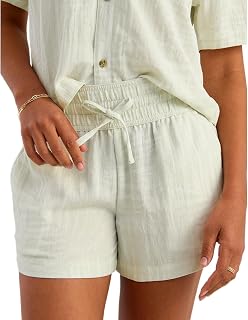 Womens Breezeway Short, Relaxed Fit Linen-Like Short with High Rise Waistband and 3.5" Inseam