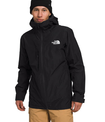 Men’s ThermoBall Eco Snow Triclimate Waterproof Insulated Ski Jacket by The North Face – Large, 100% Recycled Nylon, Tnf Black, Model NF0A7WYE