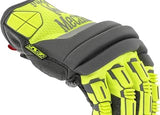 Mechanix Wear Hi-Viz M-Pact 2 Work Gloves XX-Large Fluorescent Yellow