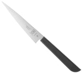 Thai Carving Knife by Mercer Culinary – 5", Stainless Steel, Black, Model M12605