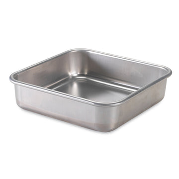 Natural Aluminum Commercial Square Cake Pan by Nordic Ware – 9 x 9, 72.0 ounces, Aluminum, Model 45800