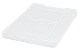 Cover for Dividable Grid Container DG91035 and DG by QUANTUM STORAGE SYSTEMS – 11.3"L x 8.25"W x 1"H, Polypropylene, Clear, Pack of 10, Model COV91000CL