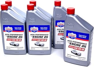 Lucas Oil Gear Oil, Hub Oil, 250W, Conventional, Steering Axles/Trailer Hubs, 1 qt Bottle, Set of 6