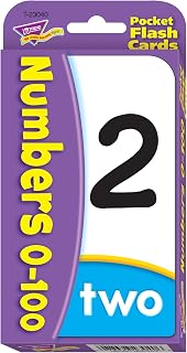 Trend Enterprises Numbers 0-100 Pocket Flash Cards