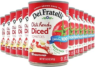 Dei Fratelli Chili Ready Diced Tomatoes (14.5 oz. cans; 12 pack) - 5th Generation Recipe