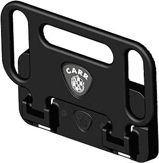 Carr's Hitch Step, HD MEGA Step, 2 or 2-1/2 in Receiver, Fold-Away, Aluminum, Natural, Each
