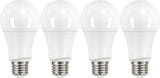 Satco S29558, A19 LED Light Bulbs, 60W Replacement, 4000K, 4-Pack, LED Lamp