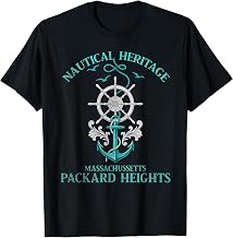 Packard Heights Massachusetts Nautical Heritage T-Shirt