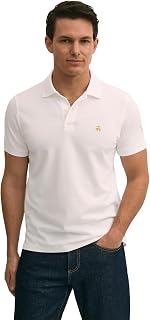 Brooks Brothers Men's Supima Cotton Short Sleeve Stretch Polo Slim Fit