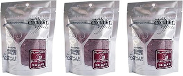Rokz Pomegranate Cocktail Sugar, drink rimmer - 3 Pack