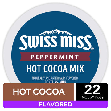 Peppermint Chocolate Hot Cocoa 16 Count by Swiss Miss – 0.52 Ounce (Pack of 16), brown, Pack of 16, Model 1263045