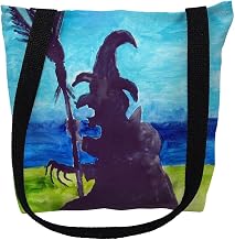 Betsy Drake TY1040M 16 x 16 in. Wicked Witch Tote Bag - Medium