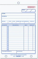 Rediform 5L528 Sales Book, 4 1/4 x 7, Carbonless Triplicate, 50 Sets/Book
