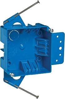 Carlon Lamson & Sessons B418A-UPC 4" Square Box With Captive Nails