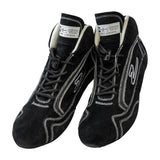 ZR-30 SFI 3.3/5 Race Shoe Black by Zamp – Suede, Black, Model RS00100310