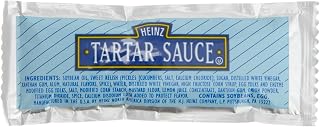 HEINZ Tartar Sauce, 0.42-Ounce Single Serve Packages (Pack of 200)