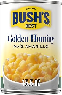 Bush's Best Bush's Golden Hominy 15.5 oz (Pack of 6)