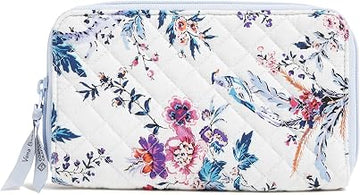 Vera Bradley womens Cotton Deluxe Travel Wallet With Rfid Protection