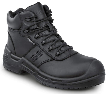 Mens 6 Black MaxTRAX Soft Toe Waterproof SRO Boot 10.0 M by SR Max – 10, Leather, Black, Model Cascade