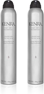 Kenra Fast Dry Hairspray 8 | Flexible Hold Thermal Spray | Multifunctional Spray, Ideal For Both Styling & Finishing | Lightweight, Instant Control | All Hair Types