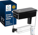 Brita X-Large 27 Cup Water Dispenser, Includes 1 Filter, Black