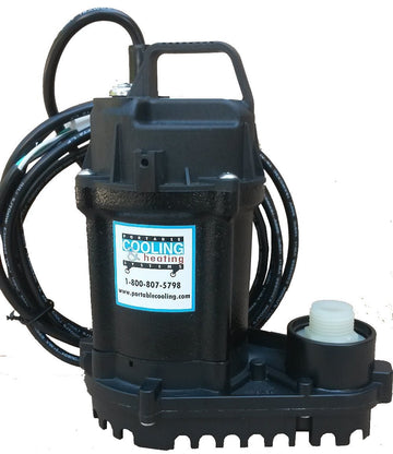 Replacement Pump by Portacool – Stainless Steel, Black, Model PUMP-016-4Z