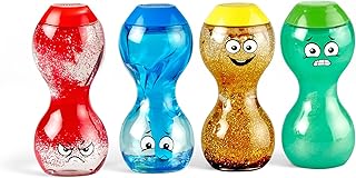 hand2mind Express Your Feelings Sensory Bottles-Primary Emotions