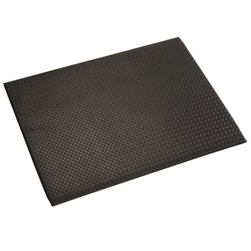 Diamond Plate Mat by Apache Mills – Full 60 Ft. Roll, Vinyl, Black, Model 2057009003X60