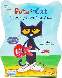 Educational Insights Pete the Cat I Love My White Shoes Game