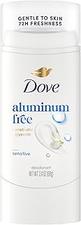 Dove Deodorant Stick Sensitive Aluminum Free 2.4 oz