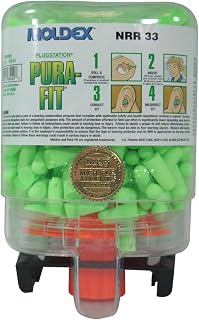 Moldex 6645 SparkPlugs PlugStation Earplug Dispenser, Cordless, 33NRR, Asst, 500 Pair