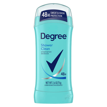 Original Antiperspirant Deodorant Shower Clean 2.6 oz by Degree – 2.6 Ounce (Pack of 1), BLUE, Model 10079400251906