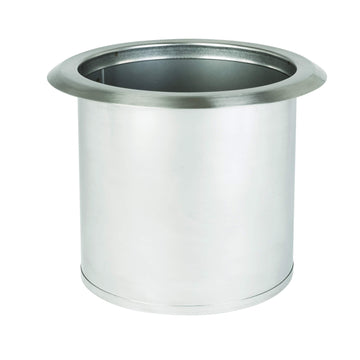 6.25" Diameter Drop-in Trash Chute by DISPENSE-RITE – Small, 177.5 cubic_inches, Stainless Steel, Stainless,Stainless Steel, Model TCD-2-NB