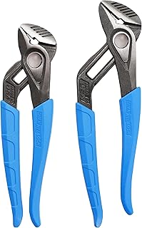 Channellock Tongue & Groove Pliers Set GS-1X - SpeedGrip, Made in USA, High Carbon Steel - 2-Piece 8 & 10 in