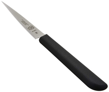 Thai Carving Knife by Mercer Culinary – 3.5", Stainless Steel, Black, Model M12603
