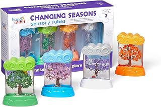 hand2mind Changing Seasons Sensory Tubes, Science Toys, Ages 3+