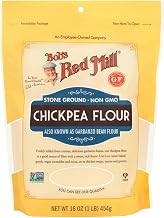 Bobs Red Mill Garbanzo Bean Flour, 16 Ounce (Pack of 4)