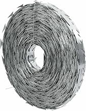 vidaXL Razor Concertina Wire Galvanised Steel 1640.4'