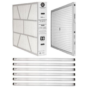 MERV 16 Maintenance Kit for Air Cleaner Model PCO-20C by Lennox – 21" x 21" x 4", Metal, Model X8345