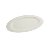 Whittier 18.25" x 12.75" Oval Platter by 10 Strawberry Street – 18", Porcelain, White, Model WTR-18OV