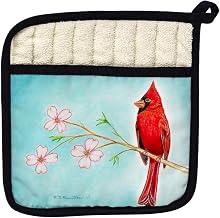 Betsy Drake PT470 Dicks Cardinal Pot Holder